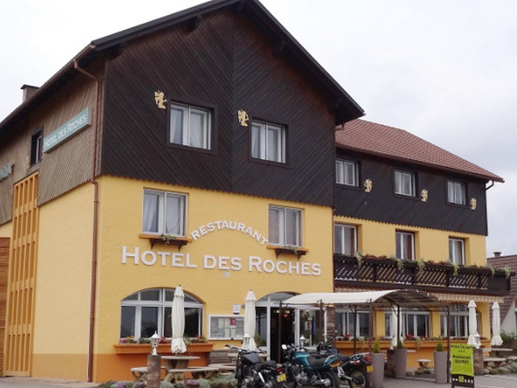 Hotel Restaurant Des Roches Saales Exterior photo